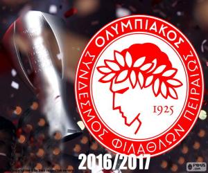 Puzle Olympiacos FC campeão 2016-2017