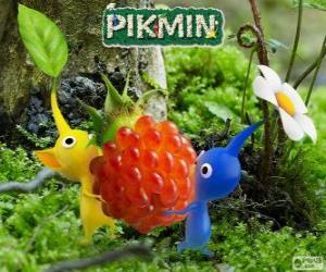 Puzle Os estranhos seres Pikmin