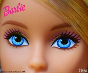 Puzle Os olhos da Barbie