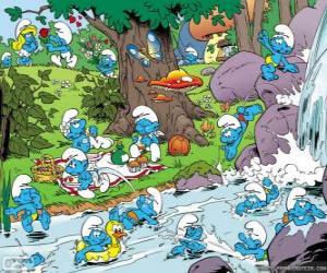 Puzle Os Smurfs no Rio