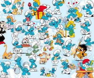 Puzle Os Smurfs