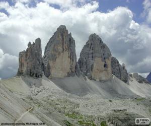 Puzle Os três cumes do Lavaredo