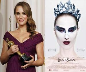 Puzle Oscar 2011 - Melhor atriz Natalie Portman e Cisne Negro