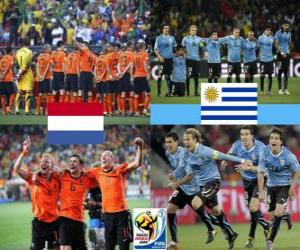 Puzle Países Baixos - Uruguai, semi-finais, África do Sul 2010
