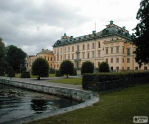 Puzle Palácio de Drottningholm, Drottningholm, Suécia