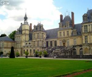 Puzle Palácio de Fontainebleau, França