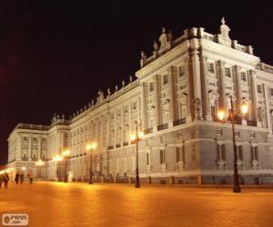 Puzle Palácio Real de Madrid, Espanha