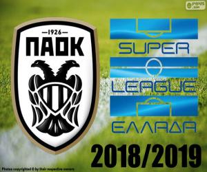 Puzle PAOK, campeão 2018-2019