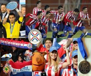 Puzle Paraguai, 2 º classificado 2011 Copa América