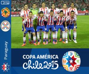Puzle Paraguai Copa América 2015