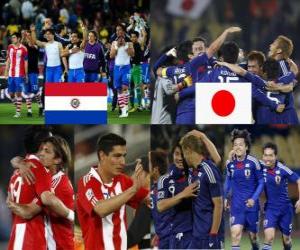 Puzle Paraguai - o Japão, a oitava final, África do Sul 2010