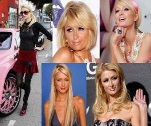 Puzle Paris Hilton é um famoso, autora, modelo, atriz, designer e cantora.