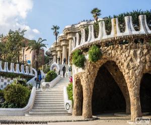 Puzle Parque Güell, Barcelona