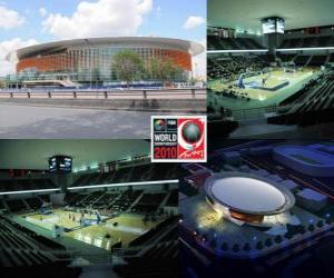 Puzle Pavilhão Arena, em Ancara Ancara (FIBA 2010 Campeonato Mundial de Basquete na Turquia)