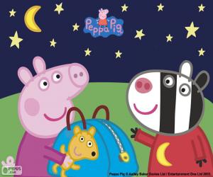 Puzle Peppa pig e Zoe Zebra