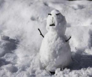 Puzle Pequeno boneco de neve