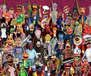 Puzle Personagens Os Muppets