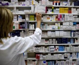 Puzle Pharmaceutical tomar um medicamento