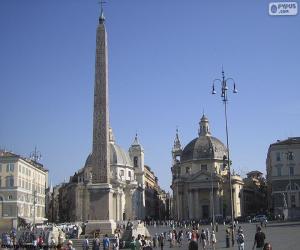 Puzle Piazza del Popolo, Roma