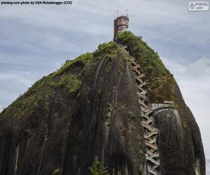 Puzle Piedra del Peñol ou Peñón de Guatapé