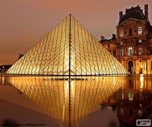 Puzle Pirâmide do Museu do Louvre
