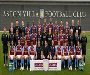 Puzle Plantel de Aston Villa F.C. 2009-10