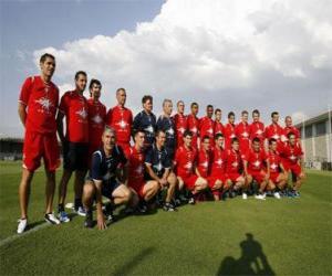 Puzle Plantel de C. A. Osasuna 2009-10