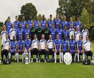 Puzle Plantel de Chelsea F.C. 2008-09