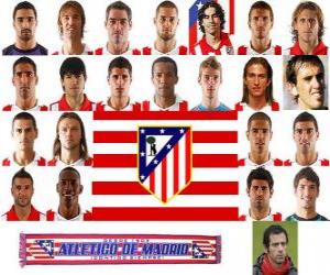 Puzle Plantel de Club Atlético de Madrid 2010-11