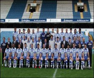 Puzle Plantel de Deportivo de La Coruña