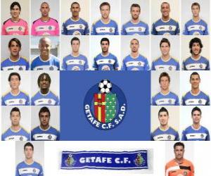 Puzle Plantel de Getafe Club de Fútbol 2010-11