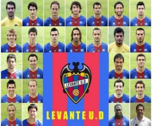 Puzle Plantel de Levante Unión Deportiva 2010-11