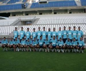 Puzle Plantel de Málaga C.F 2009-10