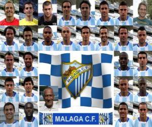 Puzle Plantel de Málaga Club de Fútbol 2010-11