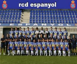 Puzle Plantel de R.C.D. Espanyol 2008-09
