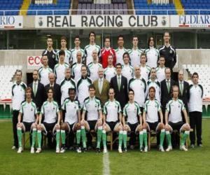 Puzle Plantel de Racing de Santander 2008-09