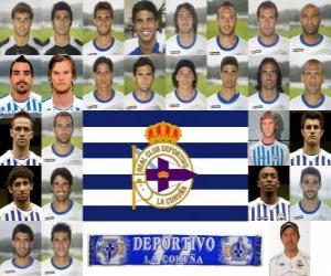 Puzle Plantel de Real Club Deportivo de La Coruña 2010-11