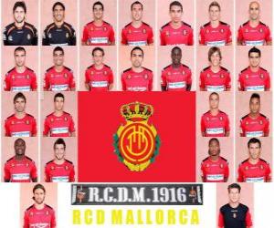 Puzle Plantel de Real Club Deportivo Mallorca 2010-11