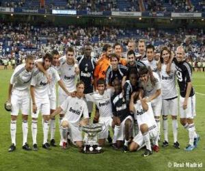 Puzle Plantel de Real Madrid 2009-10