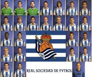 Puzle Plantel de Real Sociedad de Fútbol 2010-11