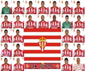 Puzle Plantel de Real Sporting de Gijón 2010-11