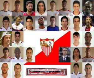 Puzle Plantel de Sevilla Fútbol Club 2010-11