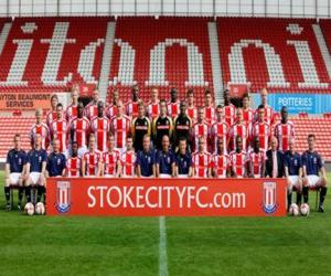 Puzle Plantel de Stoke City F.C. 2008-09