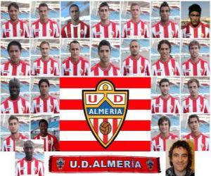 Puzle Plantel de Unión Deportiva Almería 2010-11