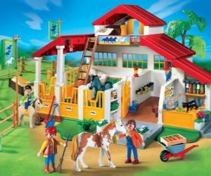 Puzle Playmobil fazenda