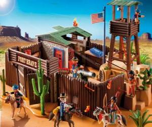 Puzle Playmobil Fort