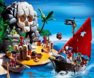 Puzle Playmobil Piratas Scene