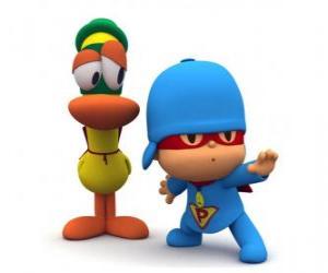 Puzle Pocoyo com Pato