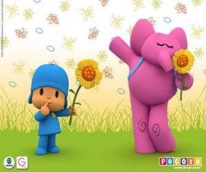 Puzle Pocoyo e Elly o Elefante