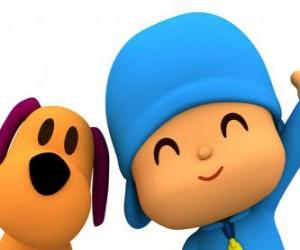 Puzle Pocoyo e Loula e Sonequita